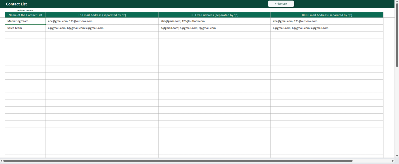 Bulk Email Sender in Excel - Image 2